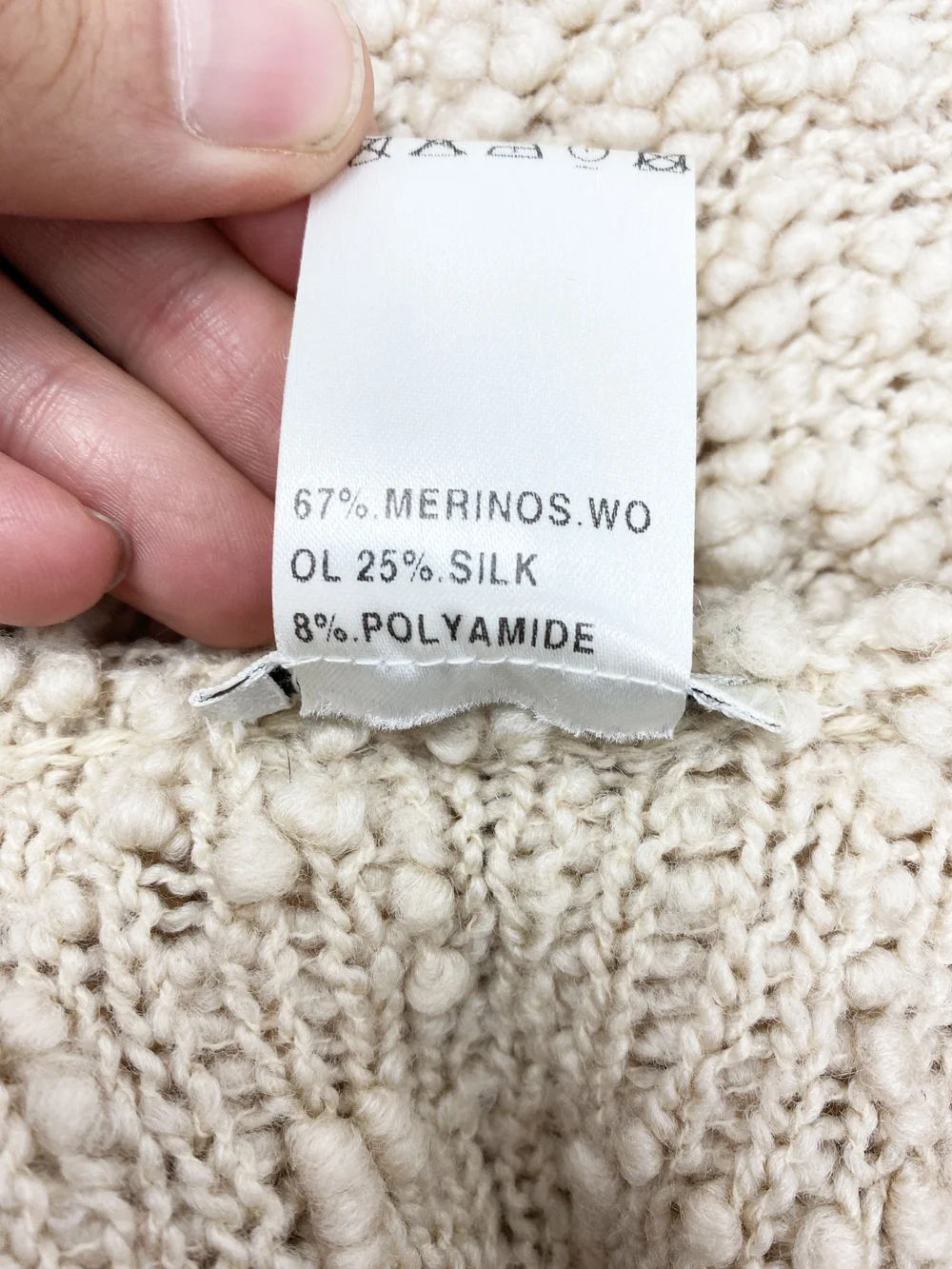 Chloe F/W 2001 textured silk knit top — JAMES VELORIA